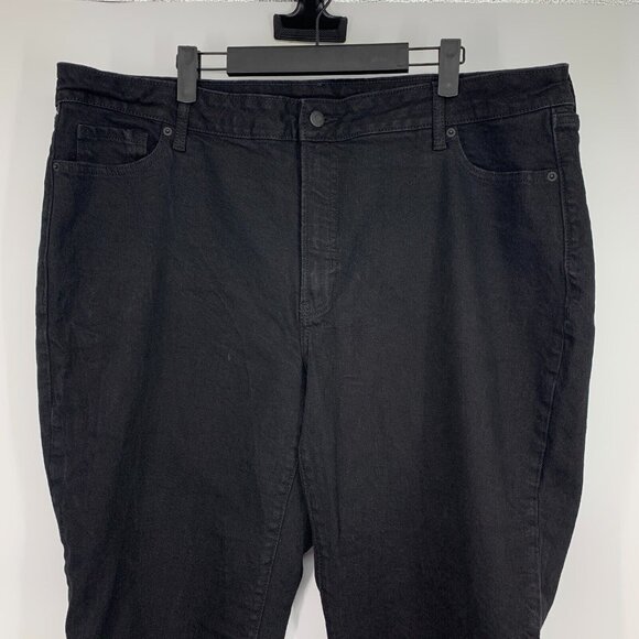 Old Navy Jeans OG Straight High Rise Black Denim - Picture 4 of 10